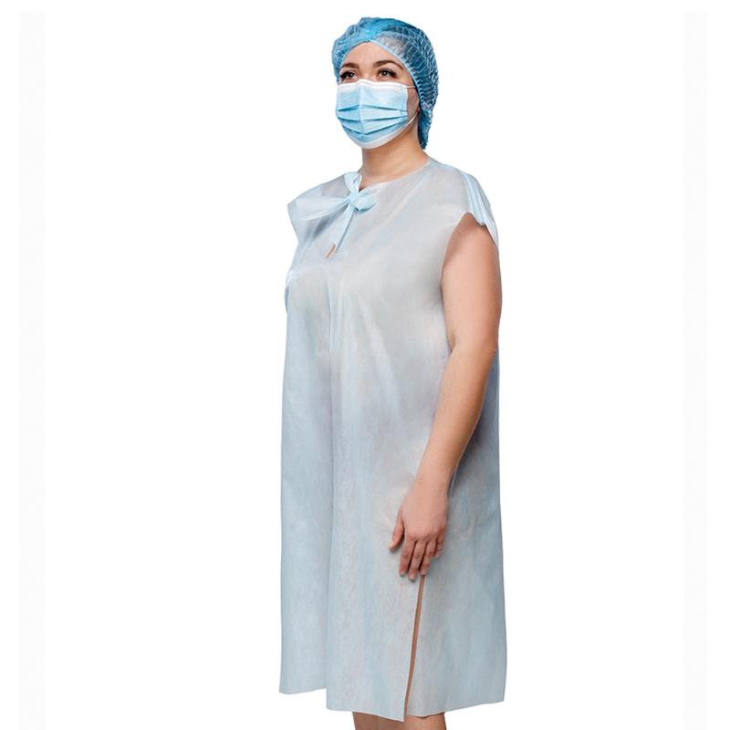 Сорочка процедурна, СМС 35g/m2(г/м2), стерильна, одноразового використання, ТМ «АХІЛЛ»